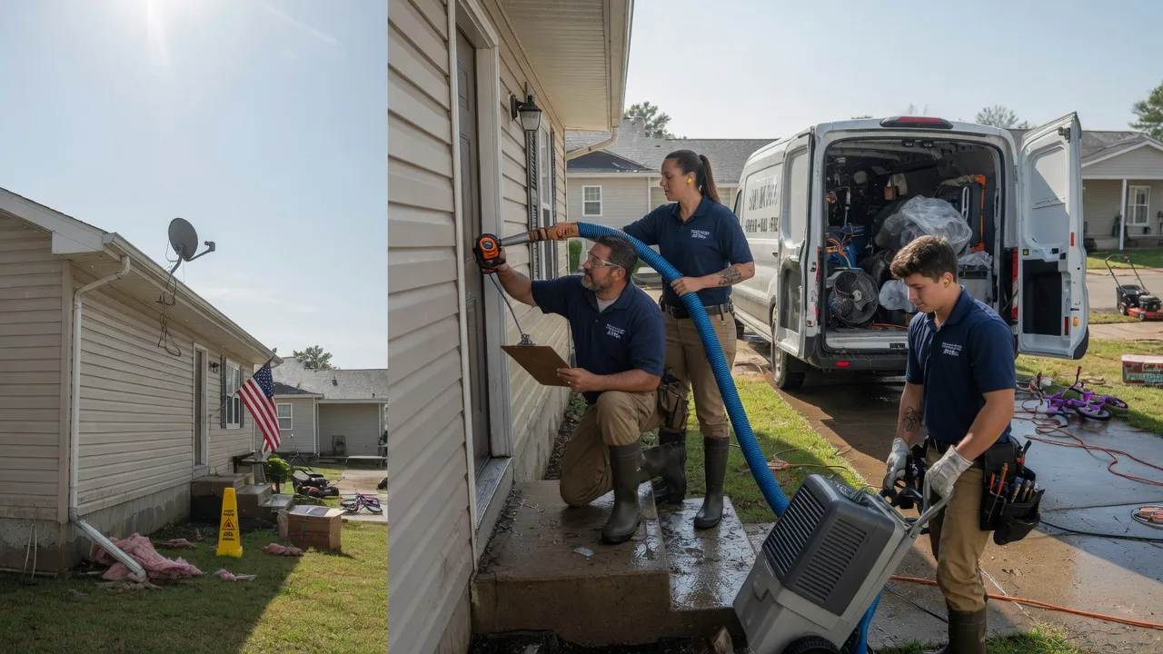 Ceiling Water Damage Restoration in Huntley, IL near me